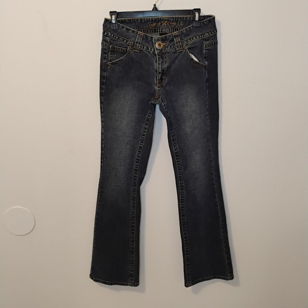 Y2K Arizona Low-rise Bootcut Denim Jeans Hip-huggers City Western Size 9